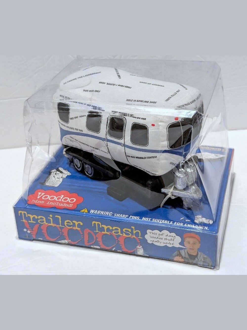 NEW VTG TRAILER TRASH VOODOO KIT CAMPER RV INCLUDES PINS Damaged Packaging